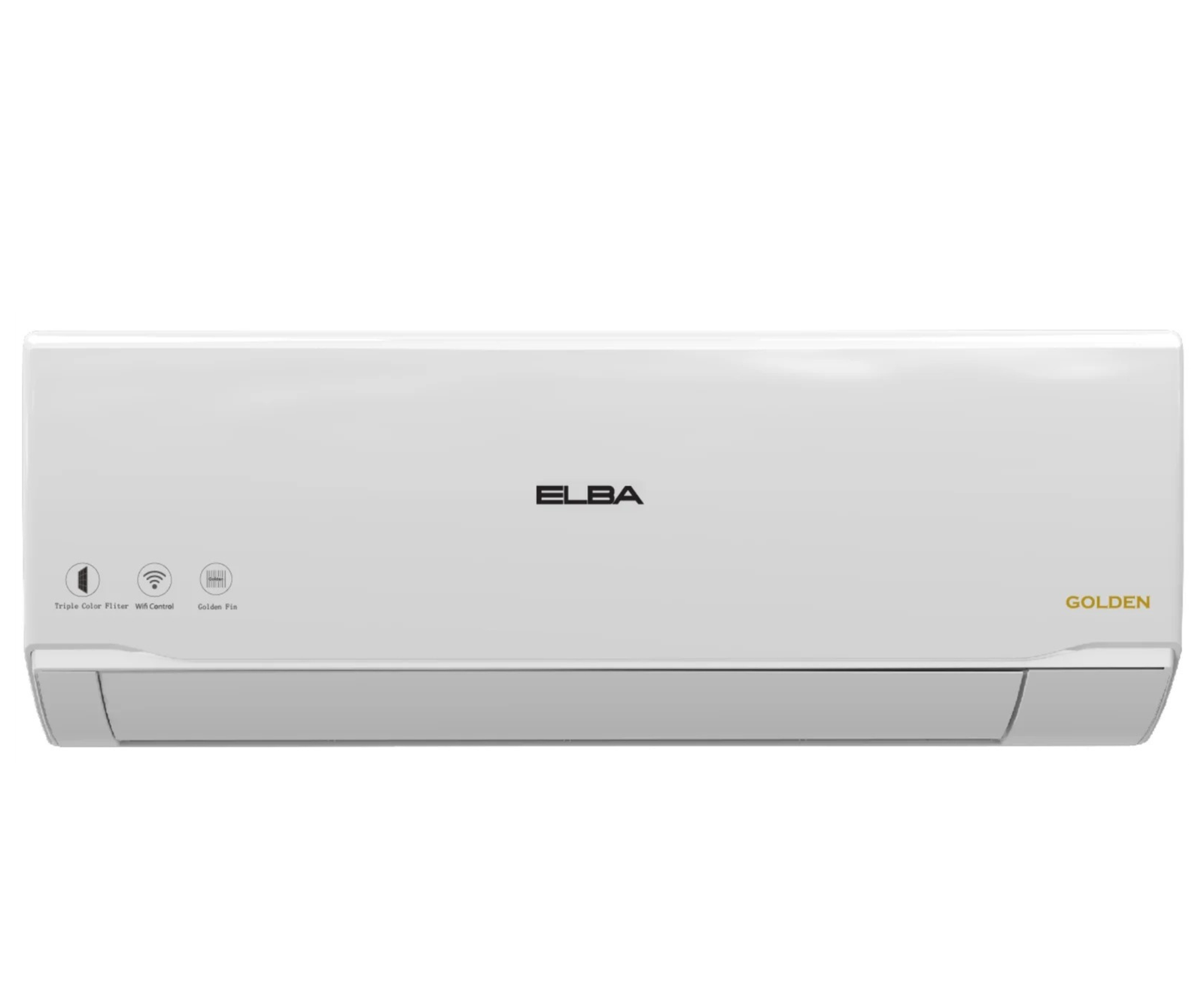 مكيف سبليت 18000 وحدة واي فاي، ريش ذهبية، بارد